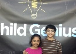 Visions Student on Child Genius Show