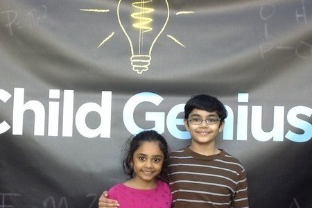 Visions Student on Child Genius Show
