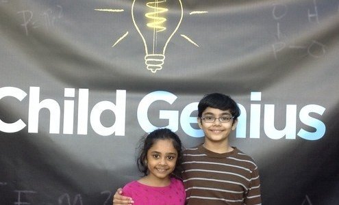 Visions Student on Child Genius Show