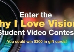 Banner announcing 2016 Why I Love Visions Video Contest