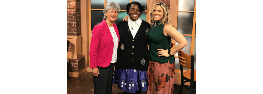 Jodi Graf and Shani on Good Day Sacramento