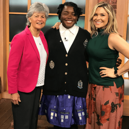 Jodi Graf and Shani on Good Day Sacramento