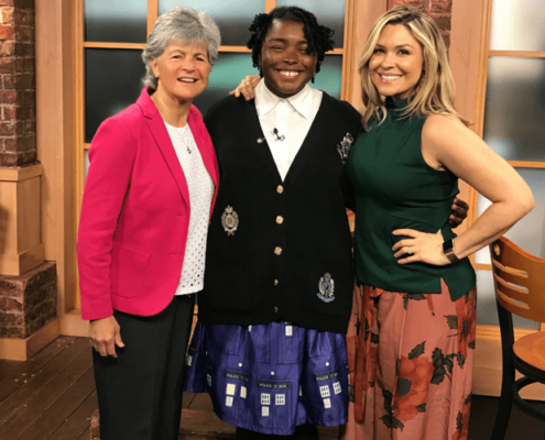 Jodi Graf and Shani on Good Day Sacramento