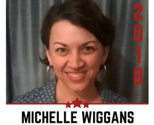 Michelle Wiggans, Teacher honored by CCSA