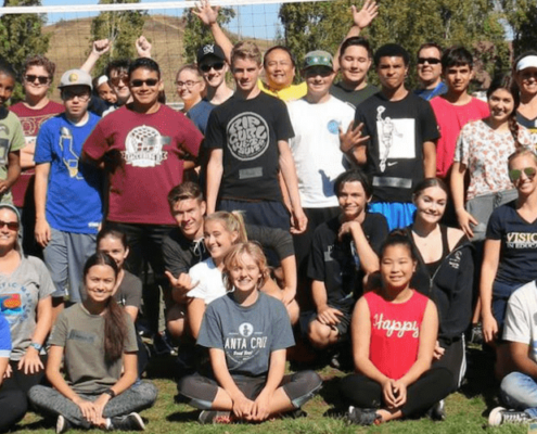 Pic of Independent Study Students at Sports Day