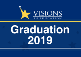 Graduation 2019 banner and logo
