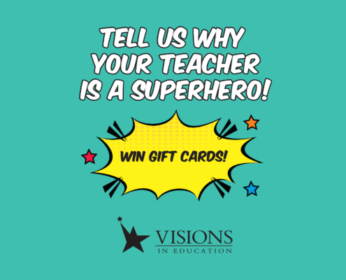 Tell us why your teacher is a superhero!