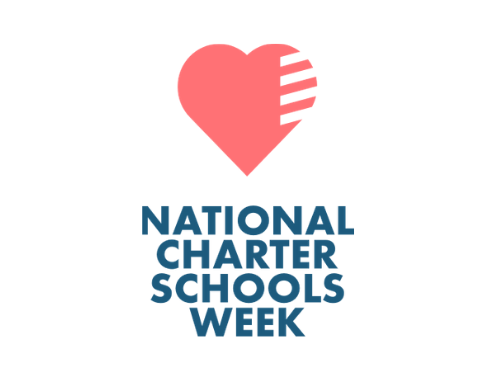 National Charter Schools Week logo with heart