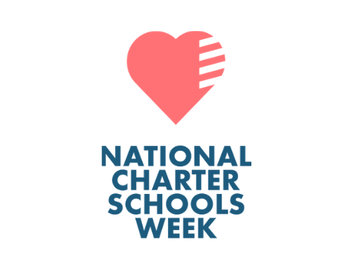 National Charter Schools Week logo with heart