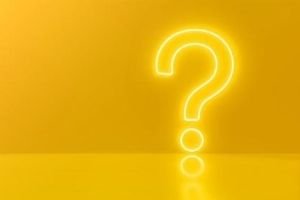 question mark in front of a yellow color wall background. Business support concept - 3d rendering - illustration. (question mark in front of a yellow color wall background. Business support concept - 3d rendering - illustration., ASCII, 111 components, 111
