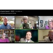 Six charter school leaders present and accept CSDC Green Apple awards on Zoom