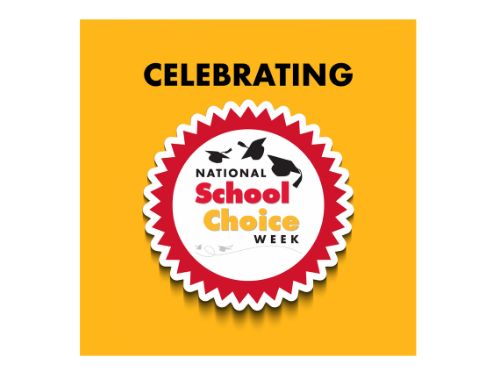 National School Choice Week celebration badge