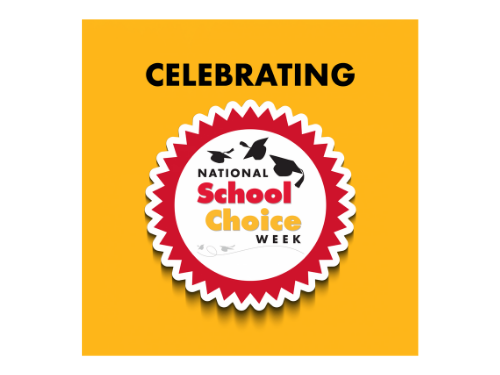 National School Choice Week celebration badge