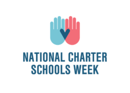 Two hands creating a heart, National Charter Schools Week