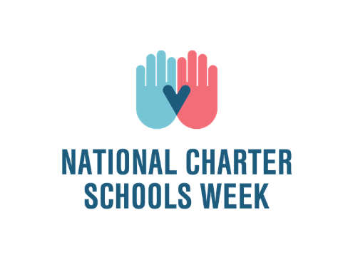 Two hands creating a heart, National Charter Schools Week