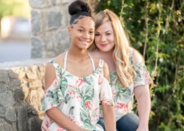 Mother, Lee poses with daughter, Anee both graduates of Visions In Education