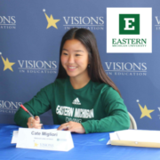Home School senior Cate Migliori signs National Letter of Intent to dive at Eastern Michigan University