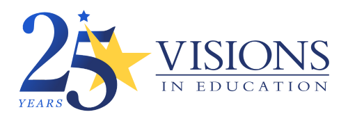 Visions 25th Anniversary Logo