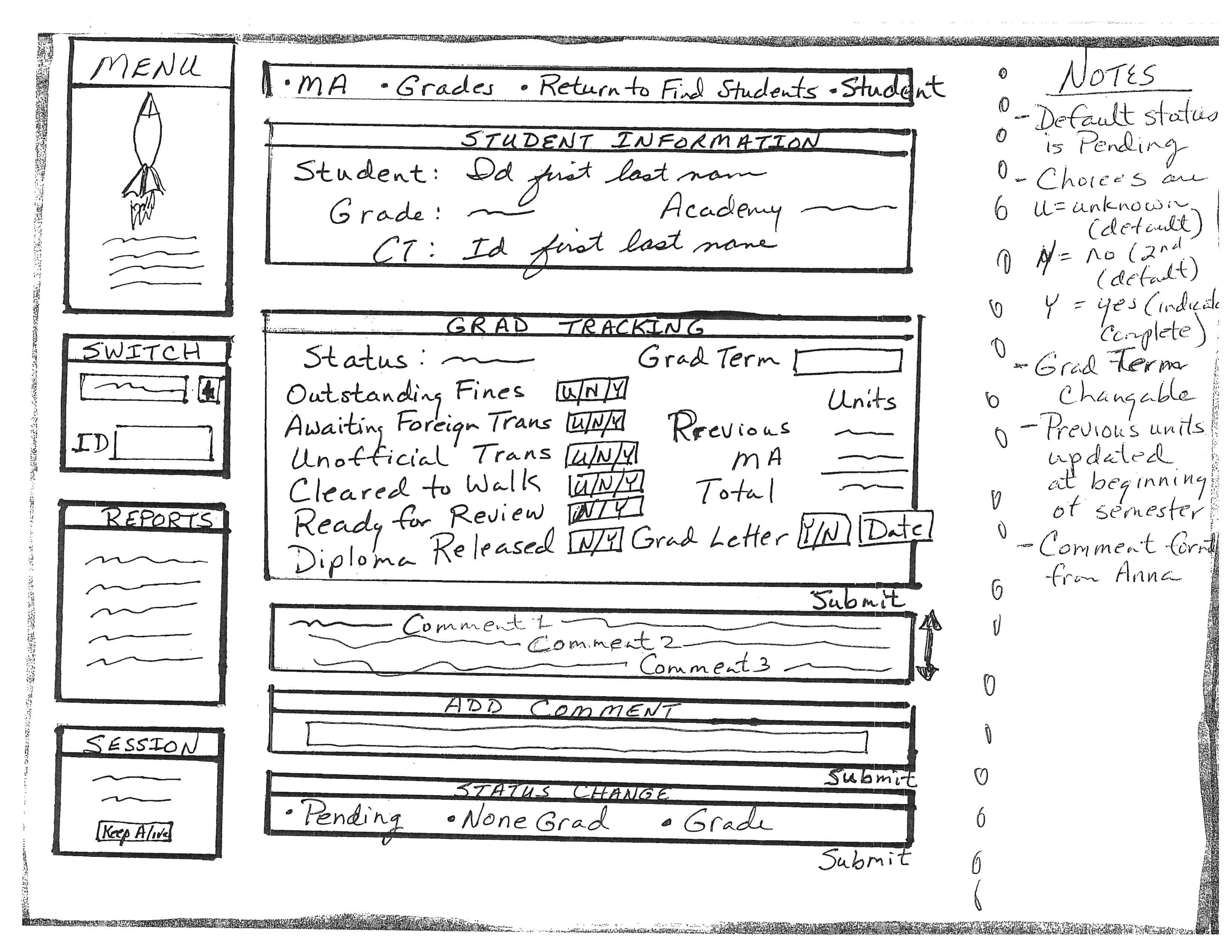 Early LPAD Design Documents