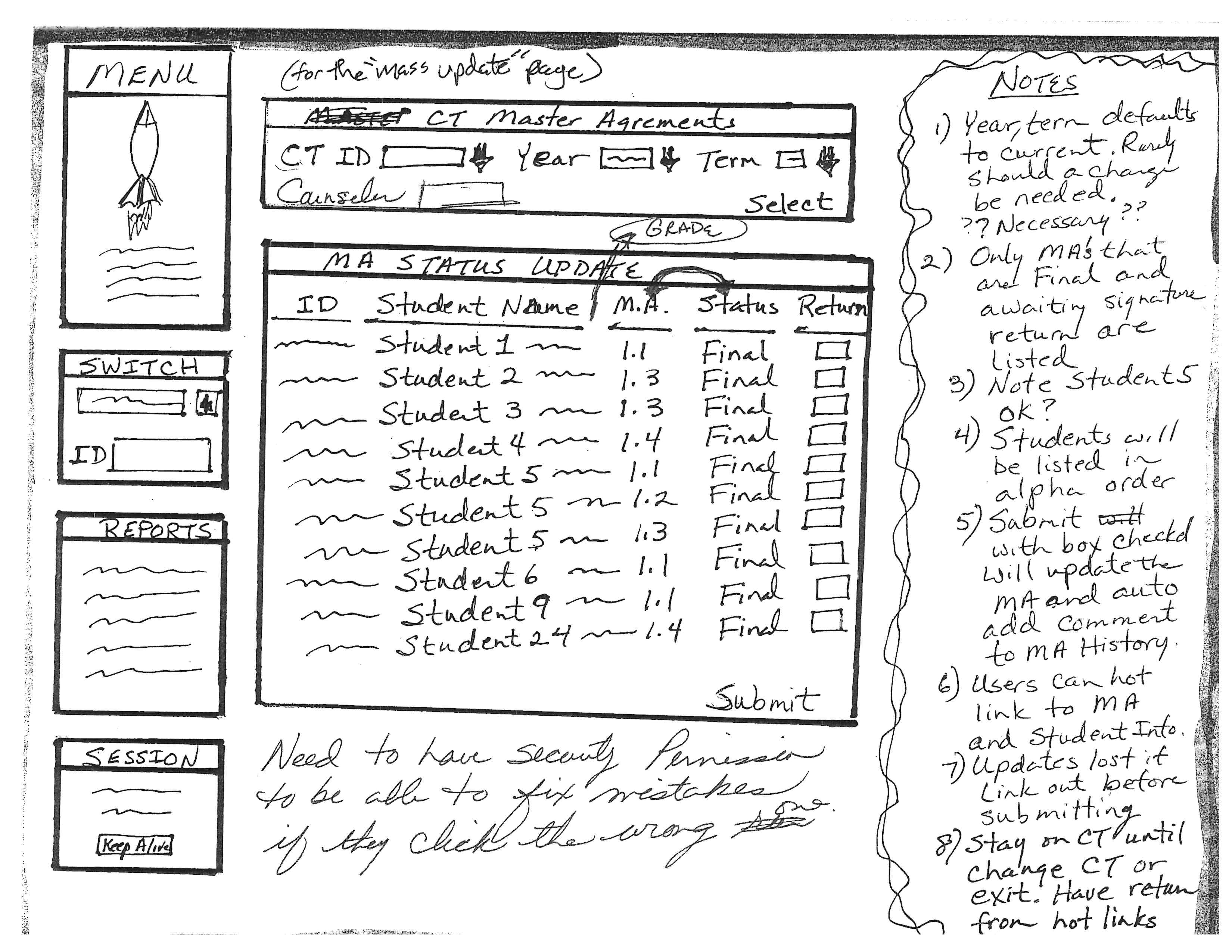 Early LPAD Design Documents