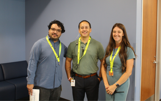 Group photo of Visions staff.