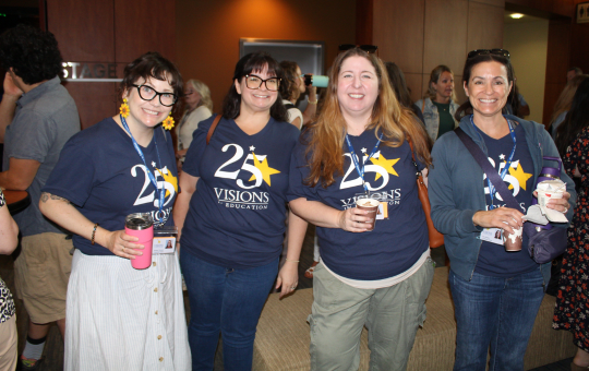 Group photo of Visions teachers.