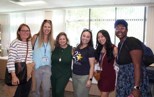 Group photo of Visions teachers,