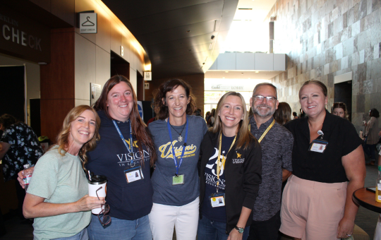 Group photo of Visions teachers.