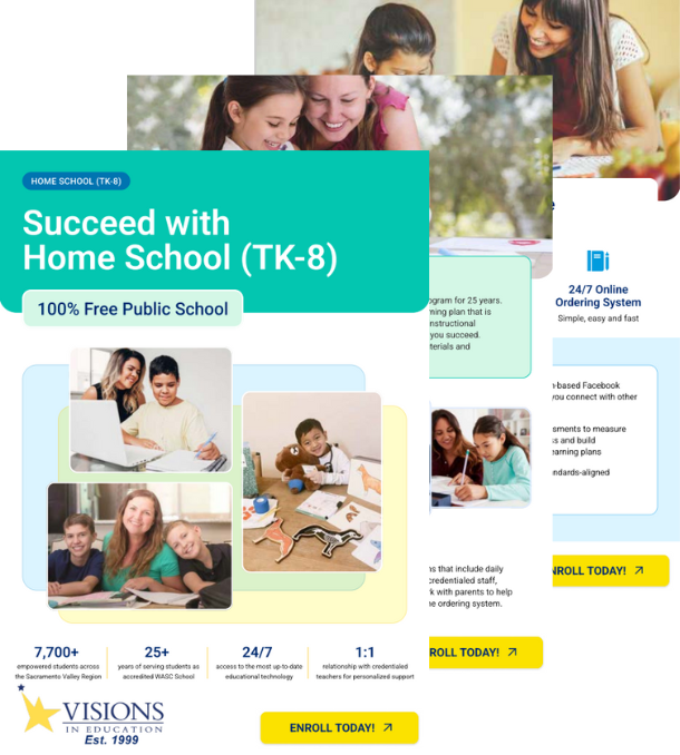 Home School info kit graphic