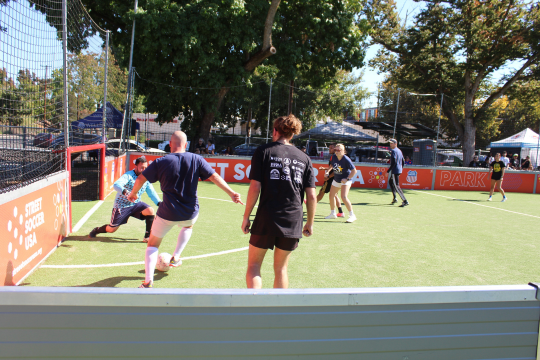 Vision staff soccer team