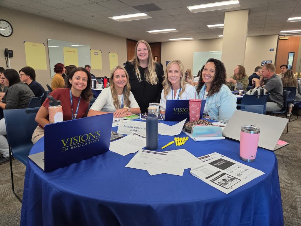 Group photo of Visions staff at a training