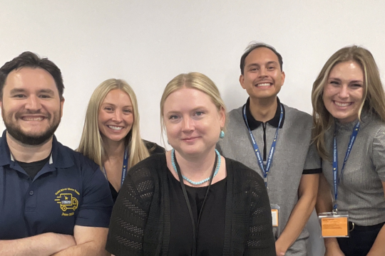 Group photo of the Marketing and Communications team