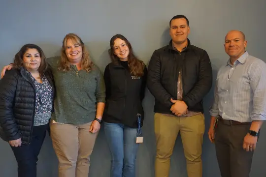 Group photo of the Internal Date and Systems Services Department
