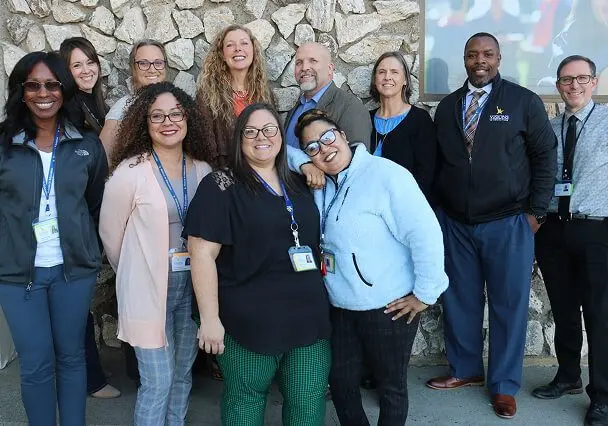 Group photo of Visions staff