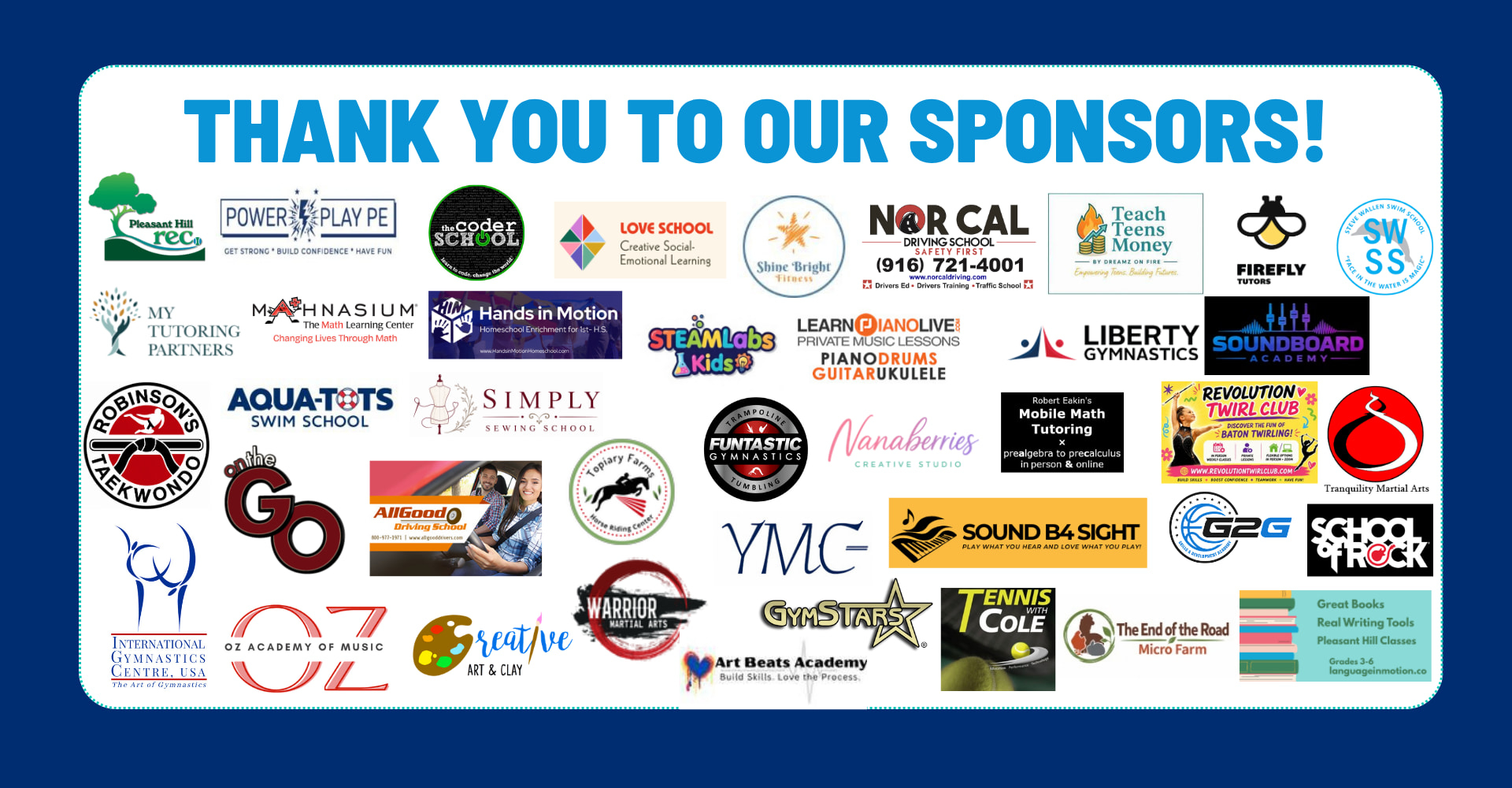 Vendor Sponsors Collage 2026-27