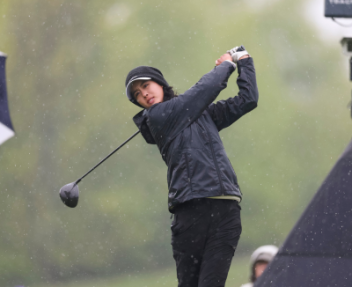 Visions graduate Sophia Lee competing at the U.S. Open.